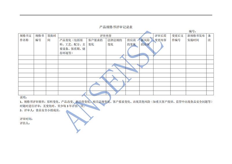 3.6.4 规格书评审记录表_00